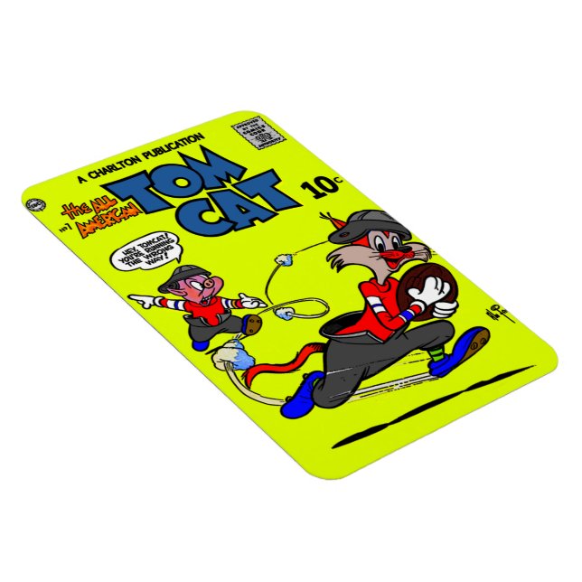 1950:s TOMCAT Funny Tecknad Magnet (Högersidan)