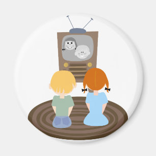 1950:s TV-tittare Magnet