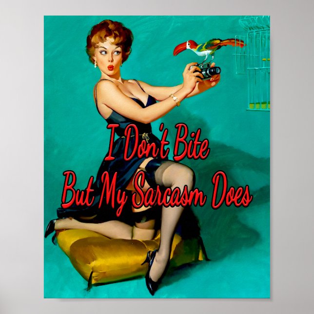 1950-talet av Gil Elvgren Poster (Framsidan)