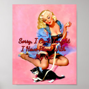 1950-talet av Gil Elvgren Poster