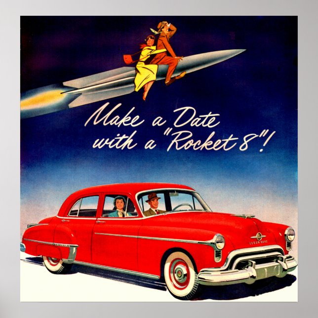1950-talet Gör ett datum med Rocket 88 Poster (Framsidan)