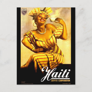 1950-talet Haitis kaffebolag och Vykort