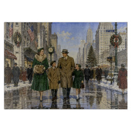 1950-talets amerikanska jul på 5th Avenue N.Y.