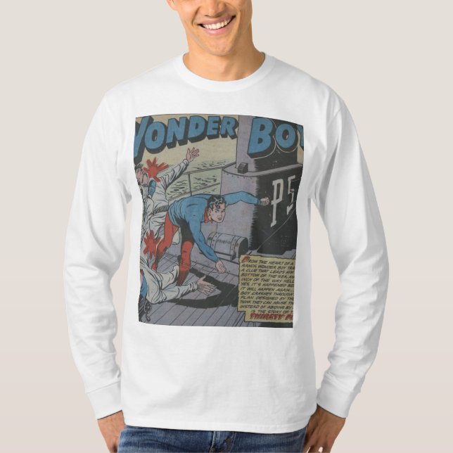 1950-talets Äventyr-Tecknad | Bästa klassiska teck T Shirt (Framsida)