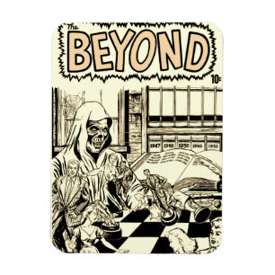 1950-talets * BEYOND*-Tecknaden Magnet