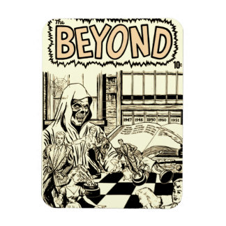 1950-talets * BEYOND*-Tecknaden Magnet