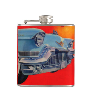1950-talets blå Cadillac-grille Fickplunta