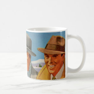 1950-talets Fedora med trio Kaffemugg