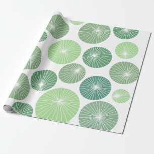 1950-talets Grönt Pinjul Presentpapper