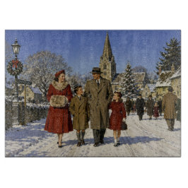 1950-talets juldam engelsk by