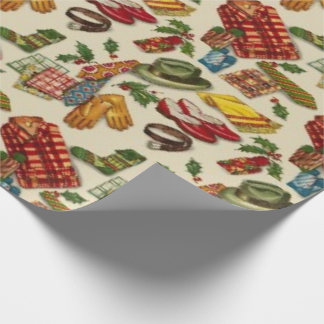 1950-talets Papprare julafton Presentpapper