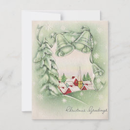 1950-talets Retro-julafton, Klockor Julkort