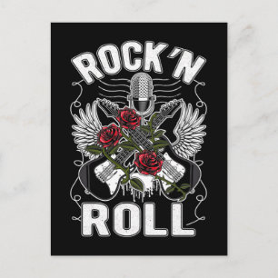 1950-talets Rockabilly Rock and roll Music Älskare Vykort