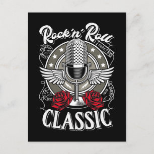 1950-talets Rockabilly Rock and roll Music Vykort
