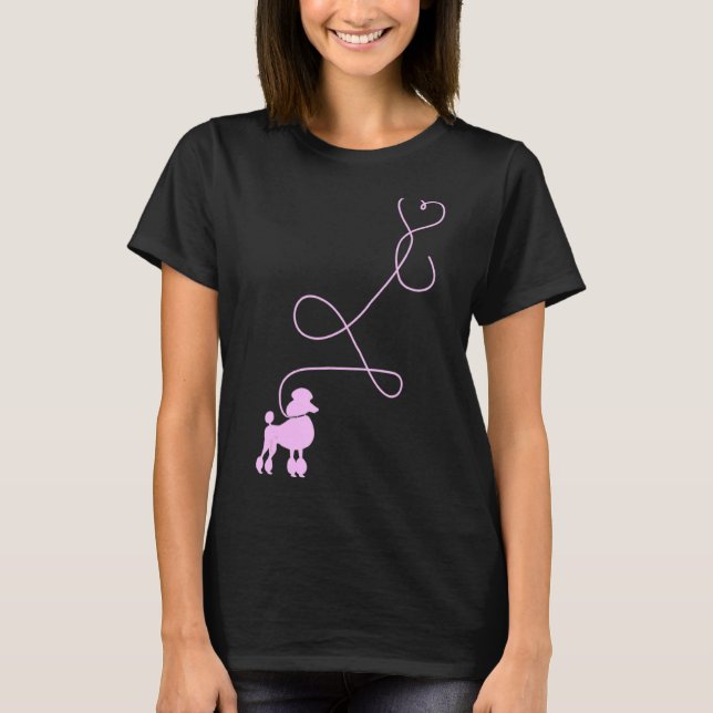 1950-talets Sock Skutt Costume 50:e Theme Hund Pud T Shirt (Framsida)
