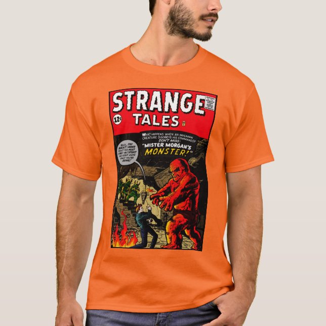 1950-talets STRANGT SAGOR-serietidning T-shirt  (Framsida)