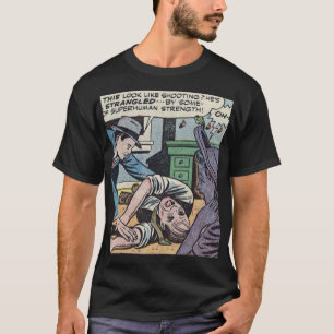 1950-talets Tecknad för Vintage av skräck   Bäs T Shirt