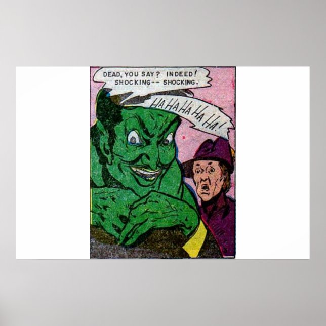 1950-talets tecknader av Golden age-skräck | teckn Poster (Framsidan)