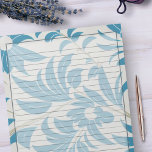 1950-talets turkos Retro Mid Century Blommigt Desi Anteckningsblock<br><div class="desc">Ta nostalgien från 1950-talet med det här Retro 1950-talets Blommigt av standardstorlek 8, 5" x 11" Brev, Pappert Anteckningsblock med stor storlek. Det är perfekten att tillföra en dos vintage och fånga kärnan i en gammal era. Ordna nu och gör allt ditt skrivande och listor verkligt minnesvärda! Den här utformningen...</div>