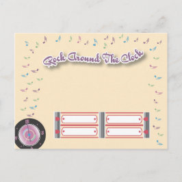 1950-talets vykort för OSA i Party