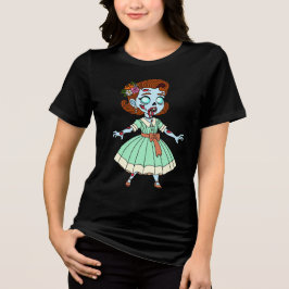 1950-tals Zombie Flicka T Shirt