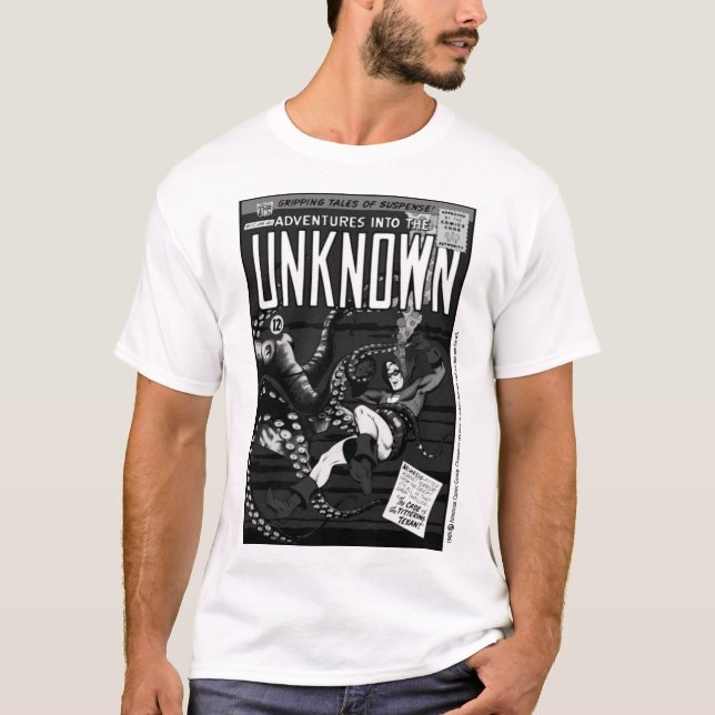 1950's Adventures into the Unknown T-Shirt (Framsida)