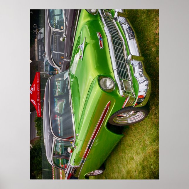 1950's Chrysler Classic car Poster (Framsidan)