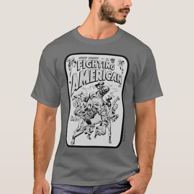 1950's Fighting American T-Shirt (Framsida)