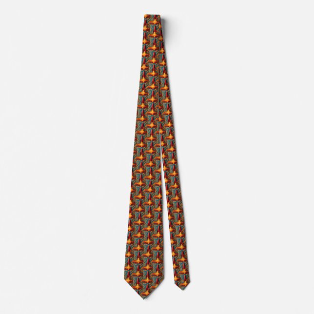 1950s inspired  rocket ship tie slips (Framsida)