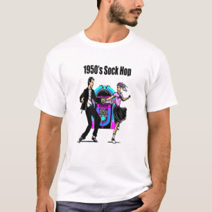 1950'S Sock Skutt Par Matching 50'S Party T Shirt