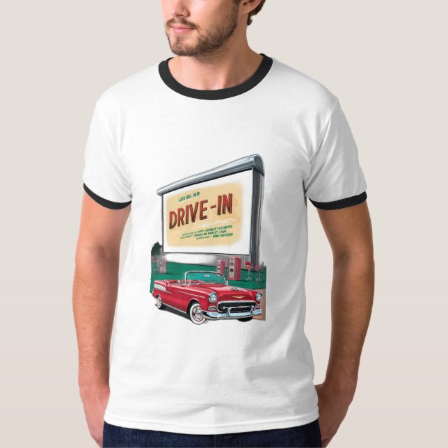 1950s-stil-enhetsfilm t shirt (Framsida)