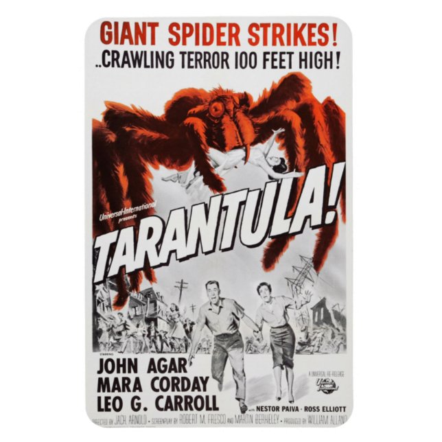 1950's TARANTULA! Flexibel magnet (Vertikal)