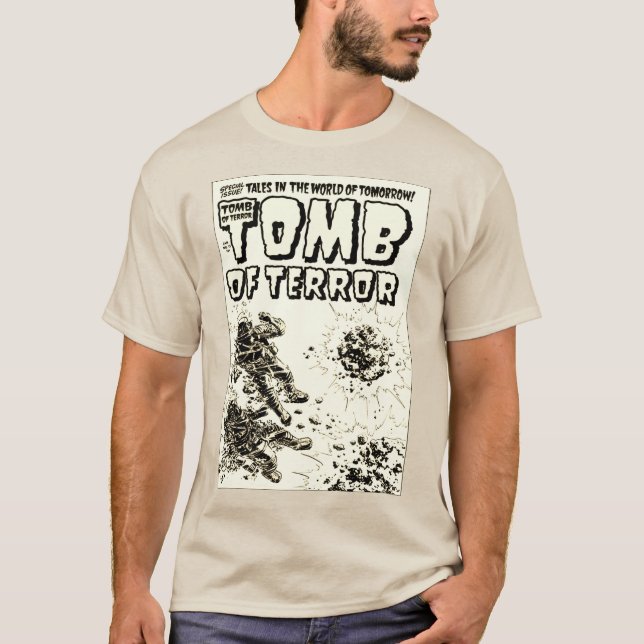 1950's Tomb of Terror T-Shirt (Framsida)