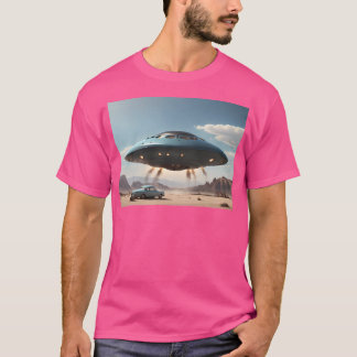 1950s Ufo Classic Kanvastryck ut ur detta WTO T Shirt