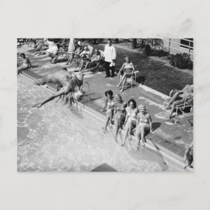 1951, 1951, vid Klubben i Land, Los Angeles Vykort
