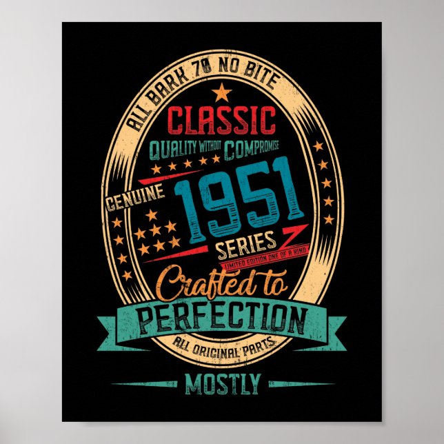 1951 71-årsjubileum 71-årsjubileum poster (Framsidan)