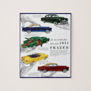 1951 Frazer-reklam för bilar Pussel