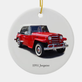 1951 Jeepster ornament
