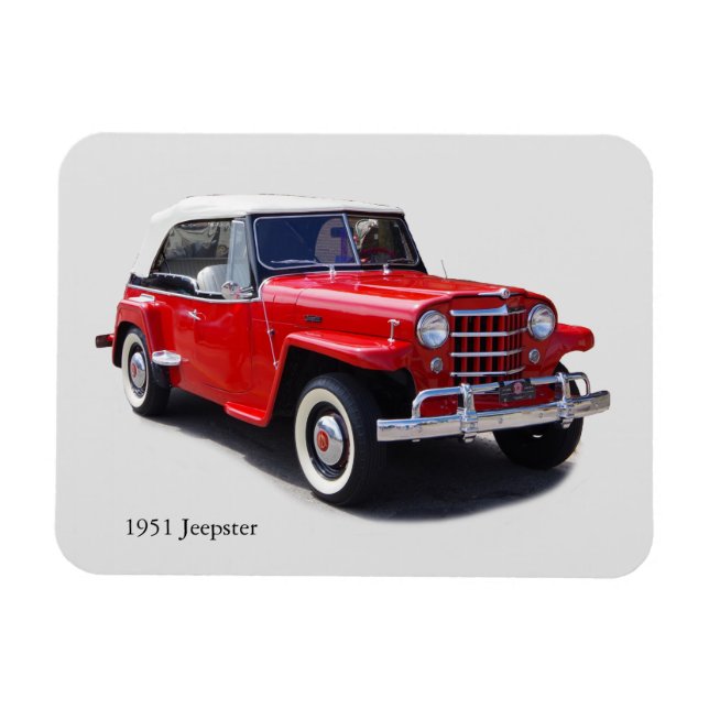 1951 Jeepster top up magnet (Horisontell)