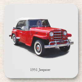 1951 Jeepster-uppsättningen på 6 underlägg