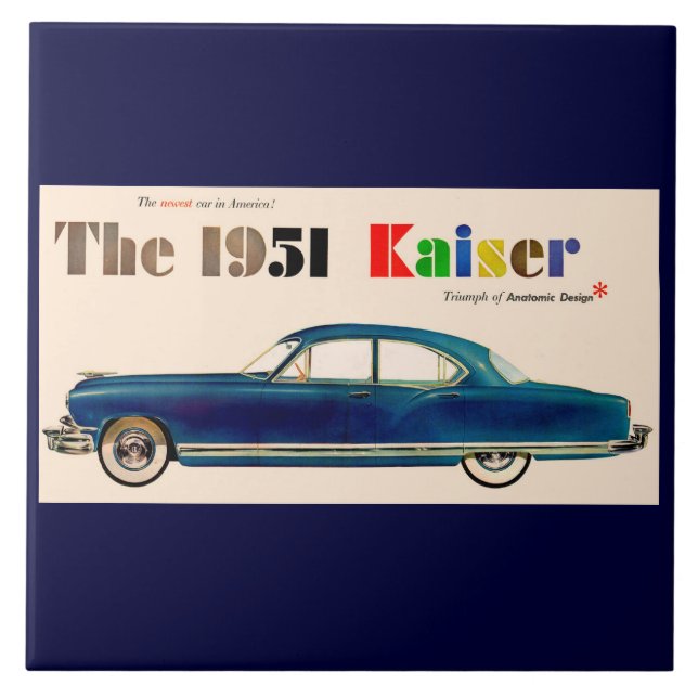 1951 Kaiser Kakelplatta (Framsidan)
