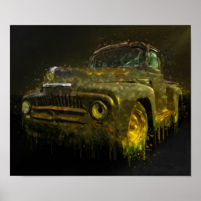 1951 Pickupa Internationell Poster (Framsidan)