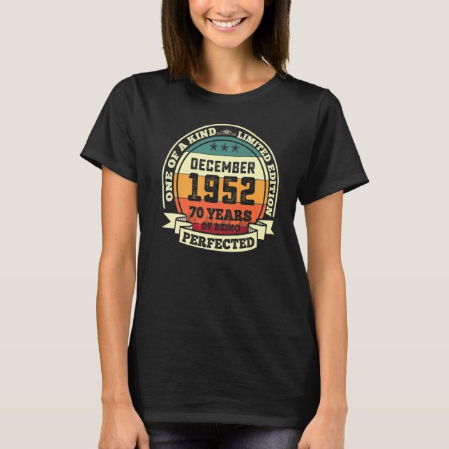 1952 70-årsdagen t shirt (Framsida)