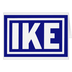 1952 Blåfärgad ike Hälsningskort