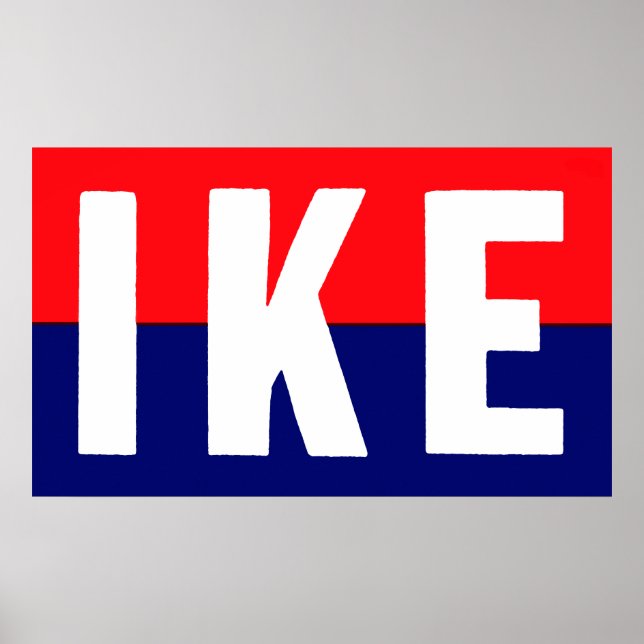 1952 Ike for President Poster (Framsidan)