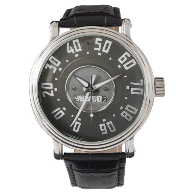 1952 Klassisk Pickup Lastbil Hastighetsmätare (Mon Armbandsur (Framsida)