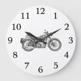 1952 Velocette Venom Motorcykel Stor Klocka