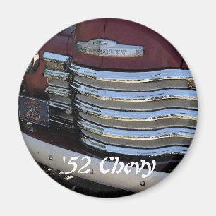 1952 Vintage Chevy Lastbil Grill - Magnet