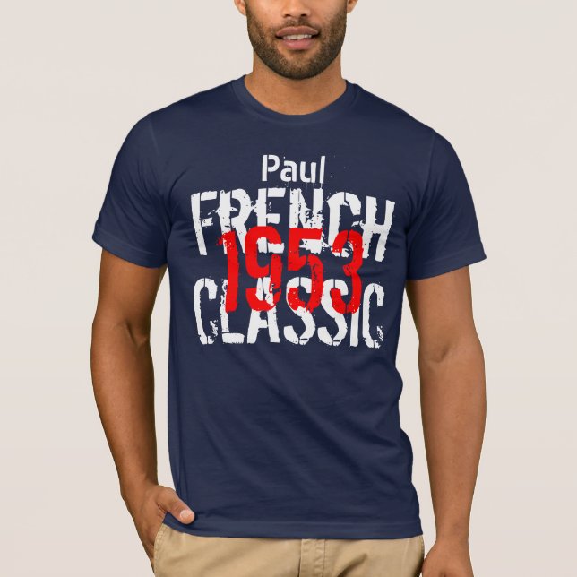 1953 60th födelsedaggåva för fransk klassiker för tee (Framsida)