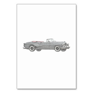 1953 Buick Skylark, konvertibel kupa - svart Bordsnummer